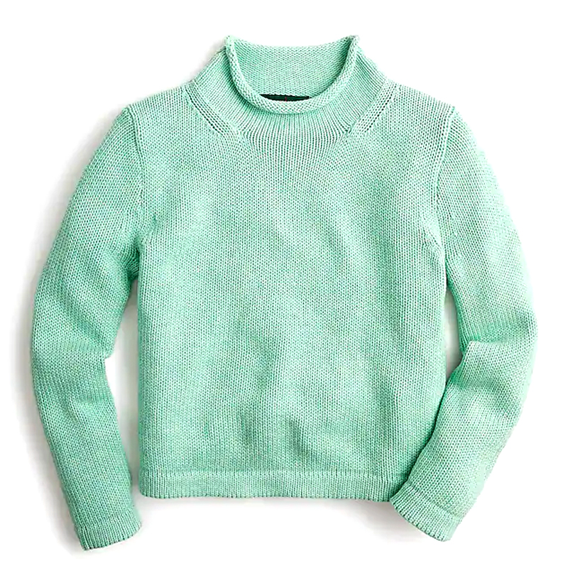 Rollneck Sweater - Bleu