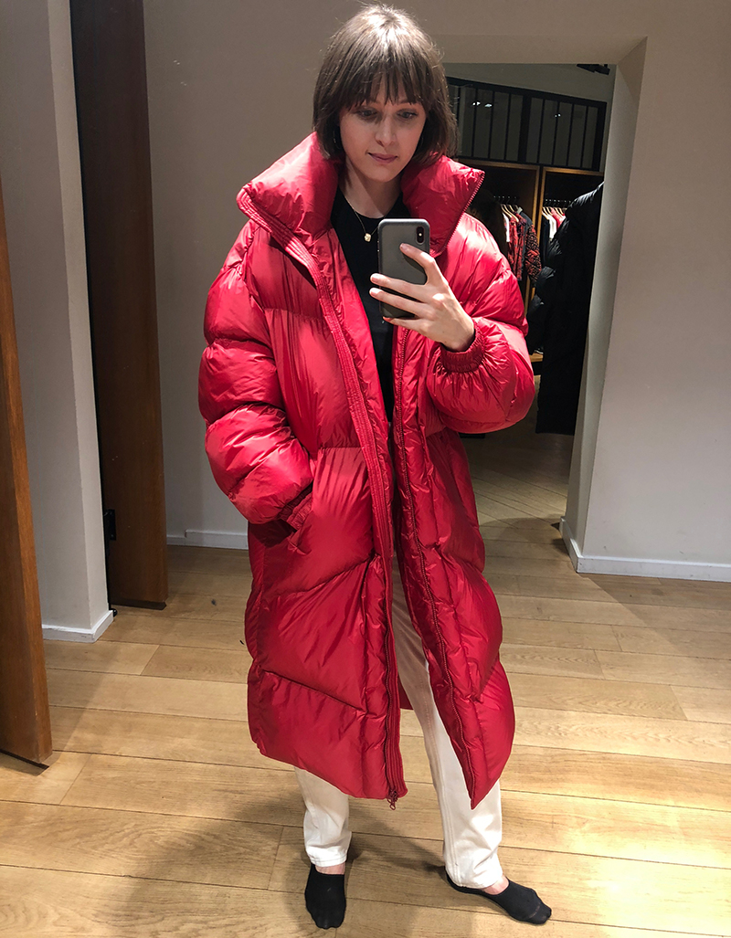 Puff Daddy sleeping bag coat.