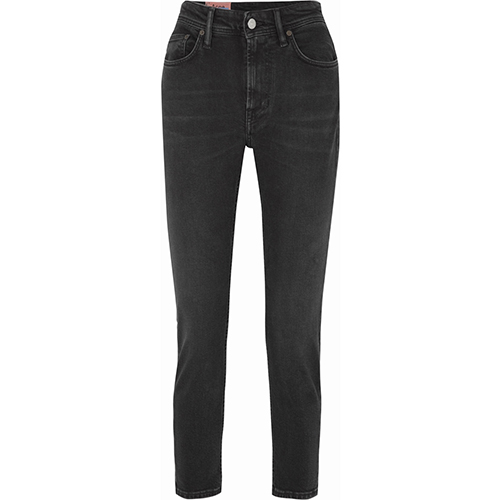 Melk High-Rise Jeans - Bleu