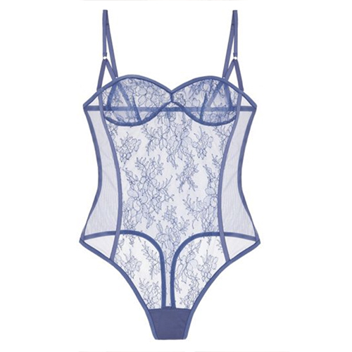 Ianthe Bodysuit - Bleu